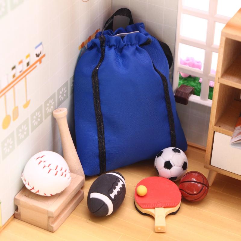 Sports Equipment Football - 1/12 Kit Peralatan Olahraga Mini Simulasi