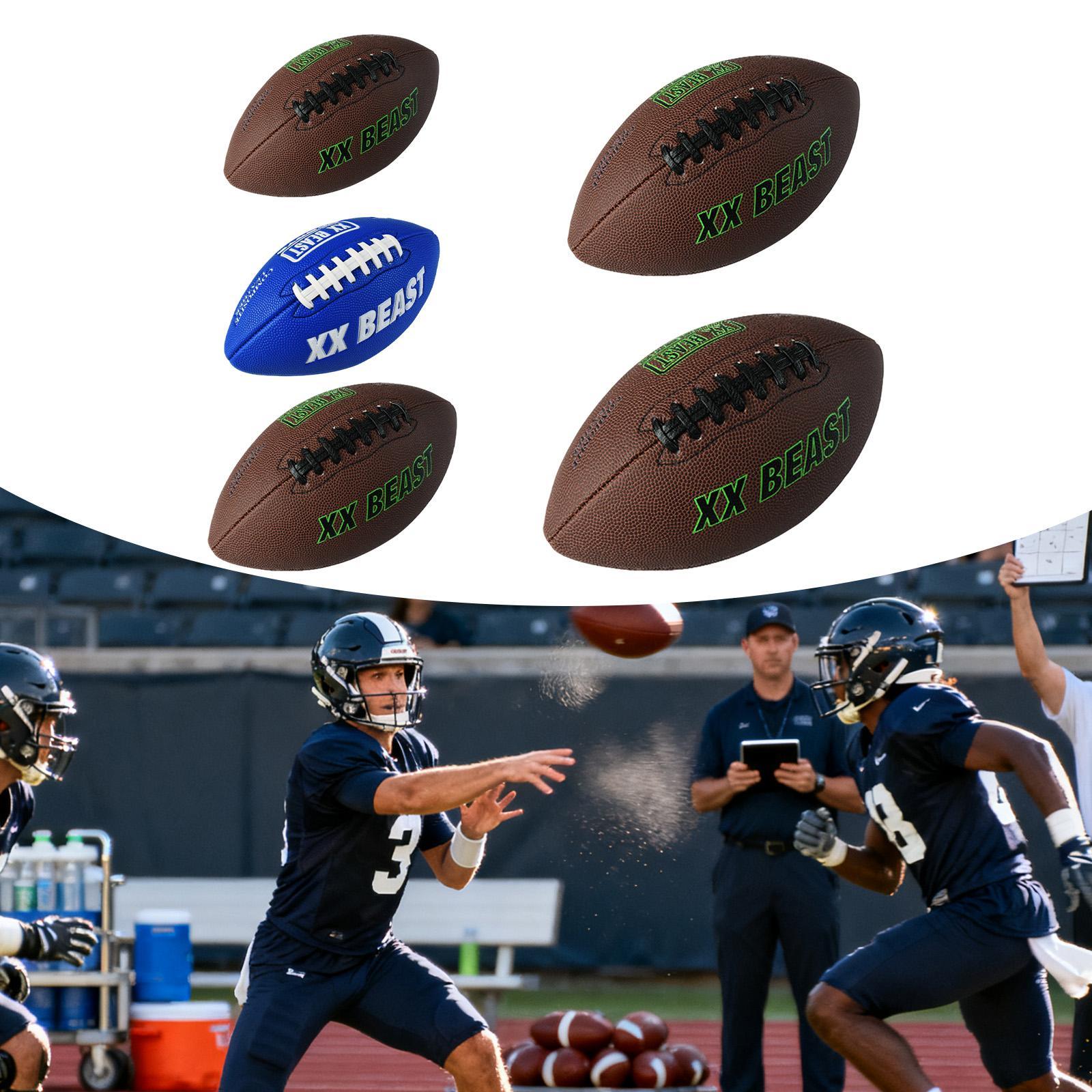 Rugby Training Ball - Bola Rugby Sepak Bola Amerika Latihan
