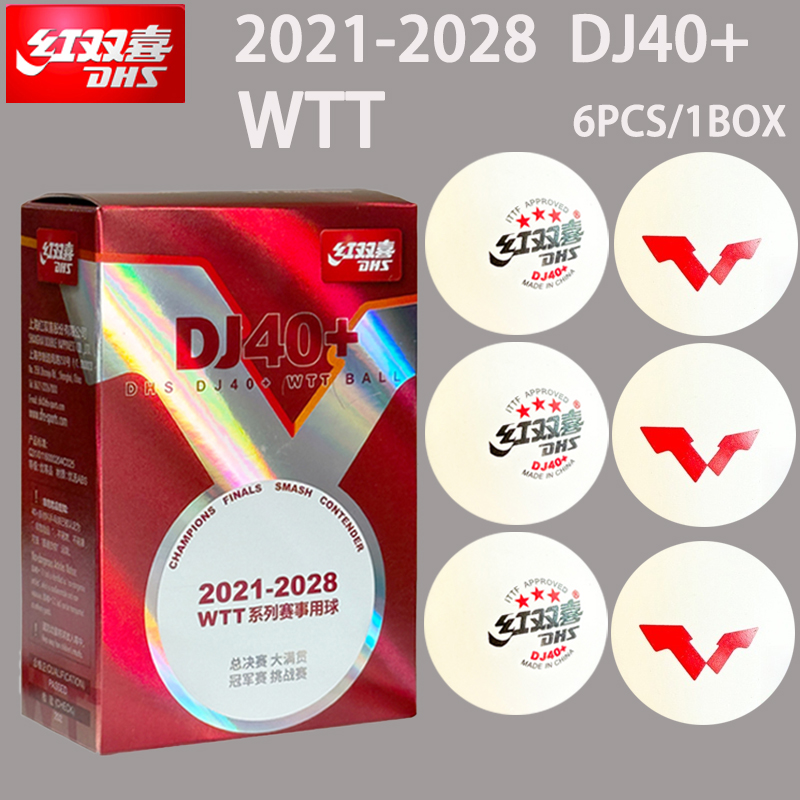 Ping Pong Ball Set - DHS DJ40 + Bola Tenis Meja