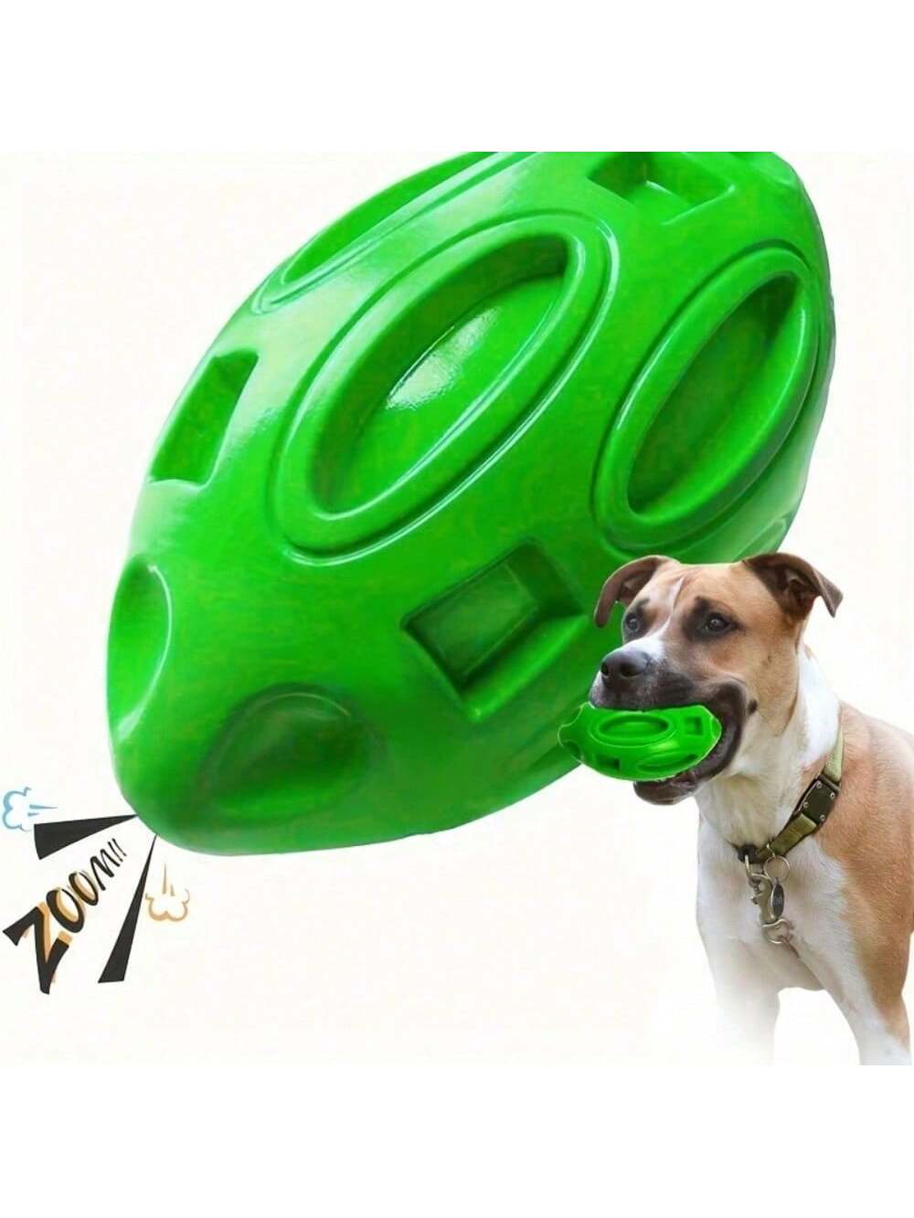 1 Buah Mainan Kunyah Anjing Bo - Rugby Training Ball ulasan dan harga