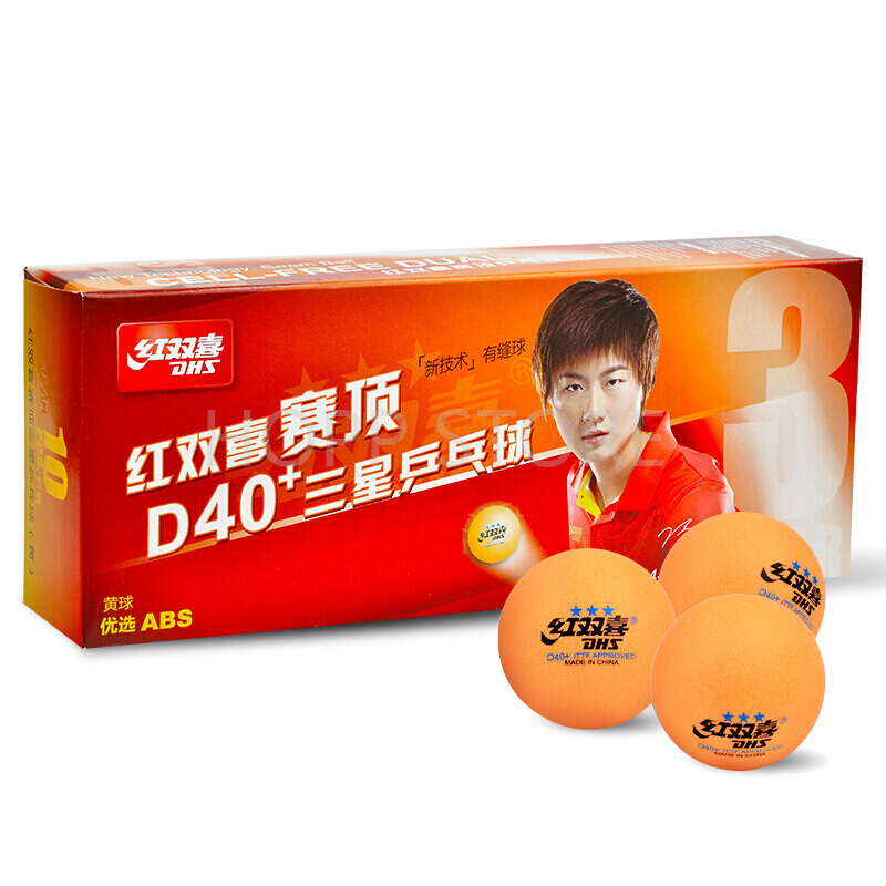 DHS 3-Star D40 + Bola Tenis Me - Ping Pong Ball Set ulasan dan harga