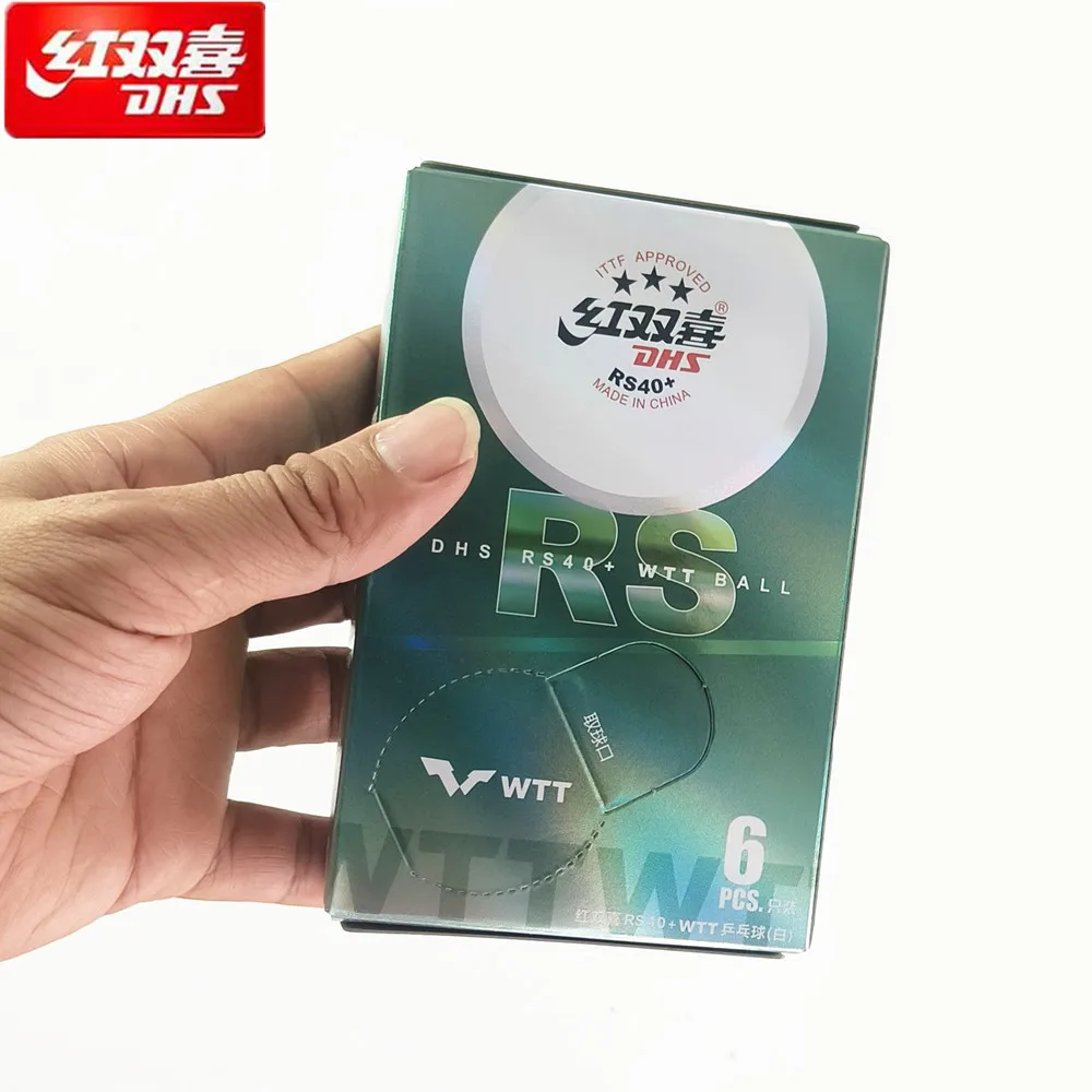 6 Pcs/Box Bola Ping Pong DHS W - Ping Pong Ball Set ulasan dan harga