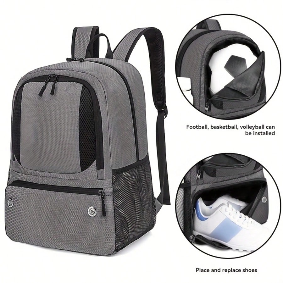 Tas Ransel untuk Sepak Bola, T - Sports Equipment Volleyball ulasan dan harga