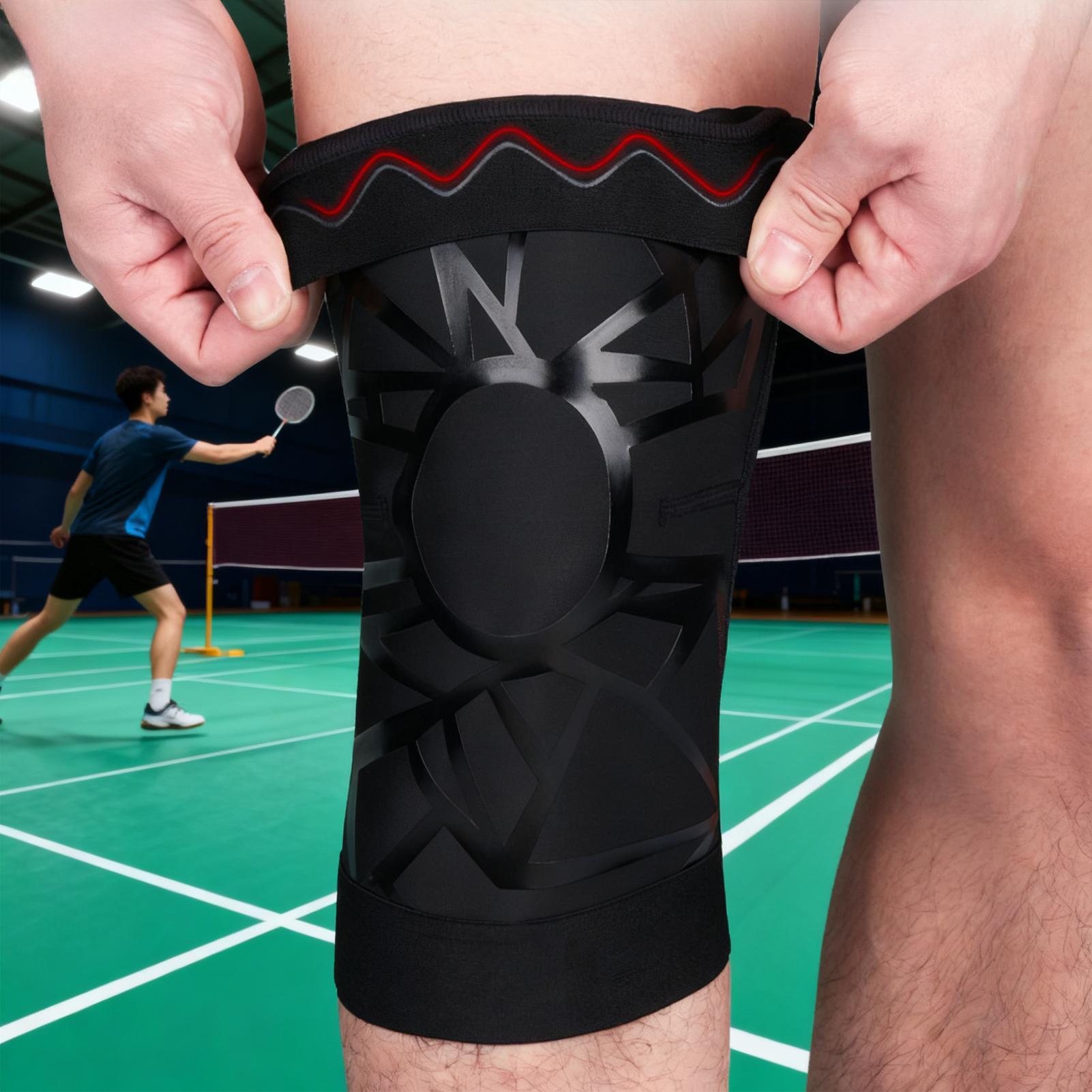 Penyangga Lutut Bernapas Peral - Sports Equipment Knee Support ulasan dan harga