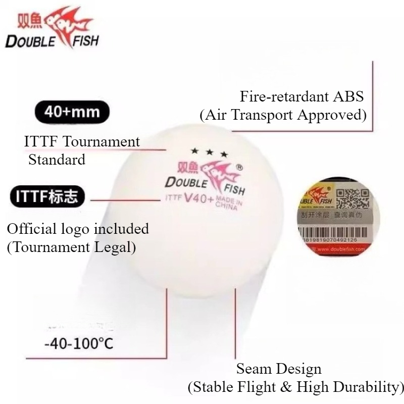 1/2/3 Kotak Ikan Ganda 3 Binta - Ping Pong Ball Set ulasan dan harga