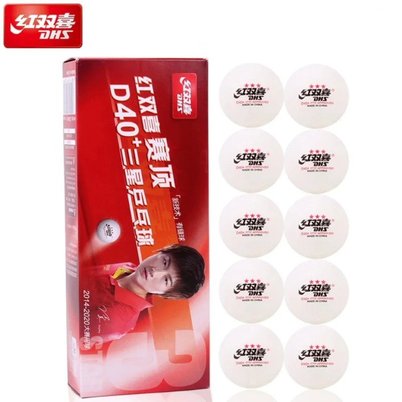 Bola Tenis Meja DHS Seamed D40 - Ping Pong Ball Set ulasan dan harga