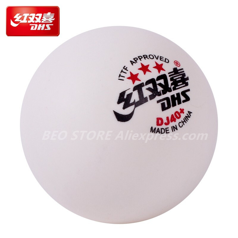 DHS DJ40 + 3-Bintang WTT Kompe - Ping Pong Ball Set ulasan dan harga