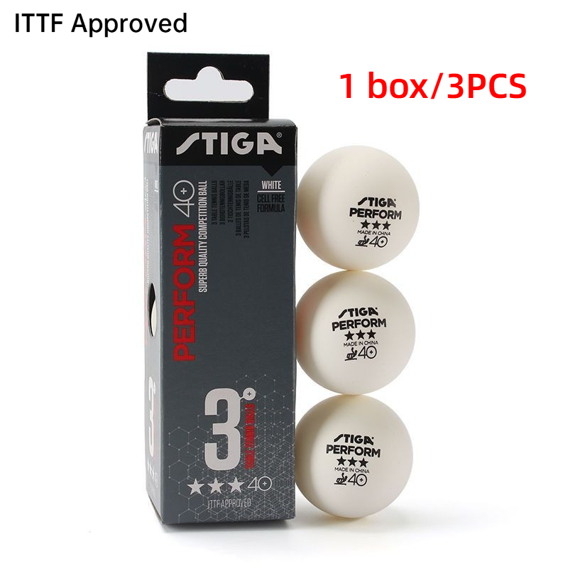 STIGA 3 Bintang Bola Tenis Mej - Ping Pong Ball Set ulasan dan harga