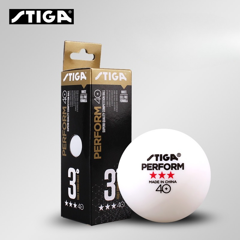 STIGA 3 Bintang Bola Tenis Mej - Ping Pong Ball Set ulasan dan harga