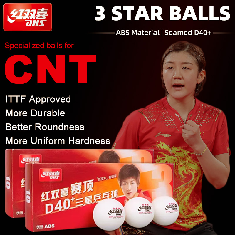 DHS D40 + DJ40 + bola Ping Pon - Ping Pong Ball Set ulasan dan harga